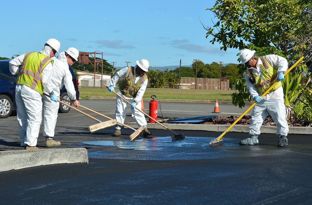 sealcoating parking lot